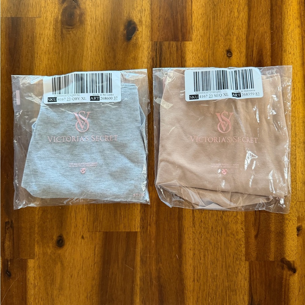 NWT Victoria's Secret 2 Pack No Show Cotton Cheeky Panty Size XL